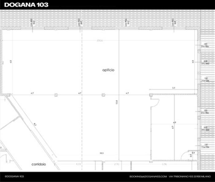 dogana 103 studio fotografico a noleggio milano