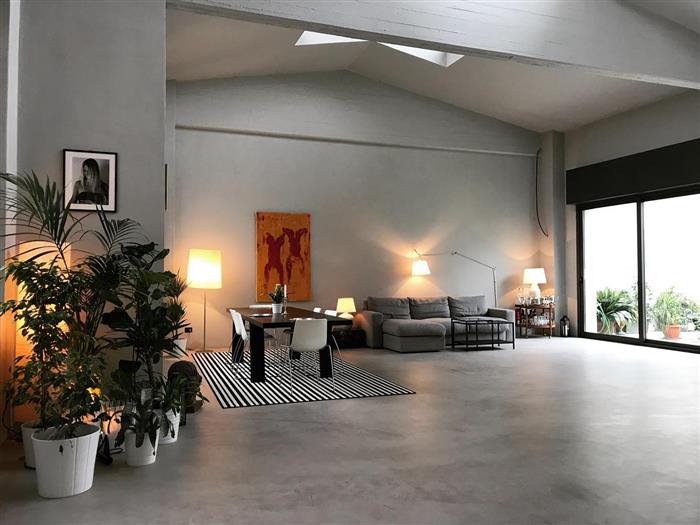 loft naviglio 400 mq con giardino milano